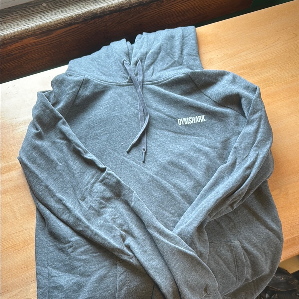 Gray Gymshark hoodie